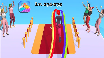 Hair Challenge 🌈👩 🌈 New Update Android Gameplay Walkthrough Level 274-275