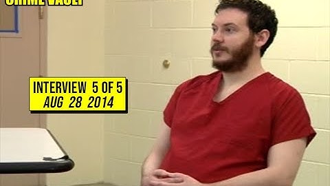 James Holmes Interview 5 - 8/28/14  with psychiatrist - Interview 5 of 5