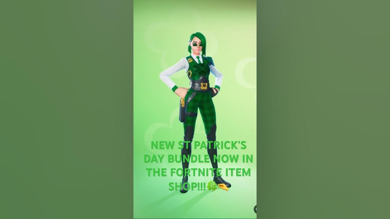 st paddys day skin fortnite