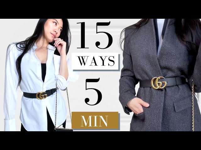 10 Fresh Ways To Wear A Gucci Belt This Year - Mia Mia Mine