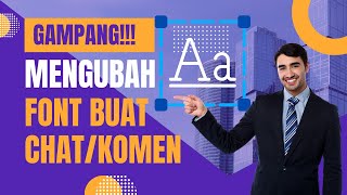 CARA UBAH FONT TULISAN BALASAN CHAT ATAU KOMENTAR BIAR LEBIH KECE 🤔 screenshot 5