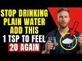 After 60, Your Body Needs THIS Instead of Plain Water