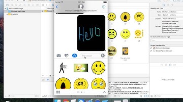 iMessage for ios 10 cool feature.  xcode  8: iMessage a cool feature. Create won sticker pack.