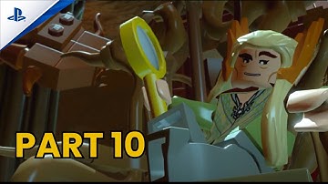Lego the Hobbit Gameplay PS5 Mission 10 - Flies and Spiders