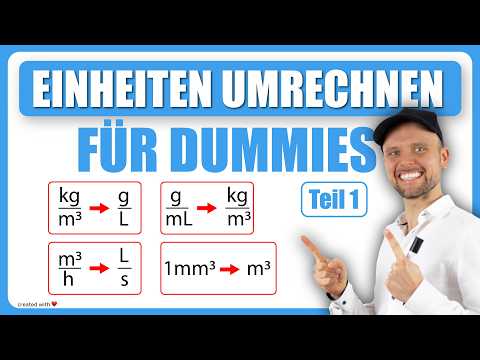 Einheiten umrechnen für DUMMIES TEIL 1/2 || Physik für Mediziner || Physik Grundlagen