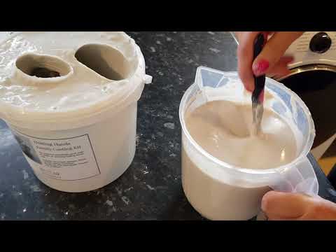 Holding Hands Family Casting Kit - full instructions (PART 2 pouring the plaster of paris)