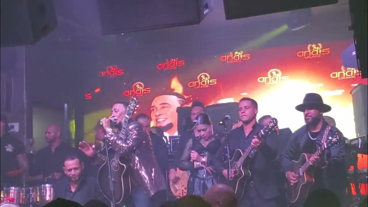 Anthony Santos Mi Primera Vez En Vivo Anthony Santos Mi primera vez En Anaís Lounge - YouTube
