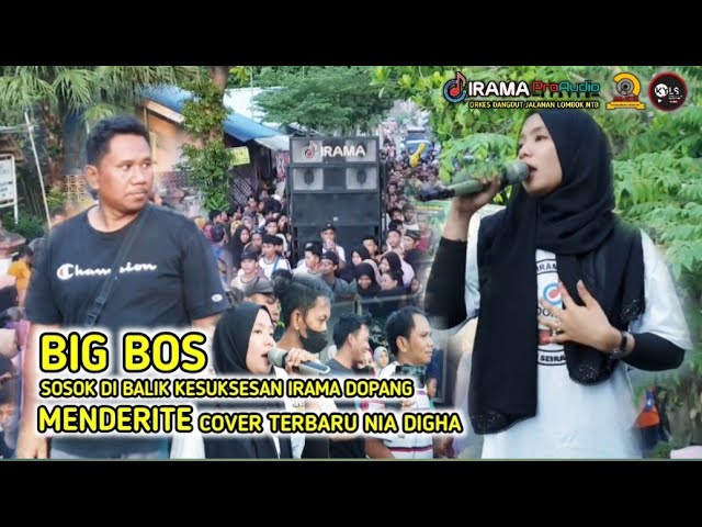 MENDERITE Cover Terbaru Nia Dirgha u0026 Bareng Big Bos Irama Dopang 2022 class=