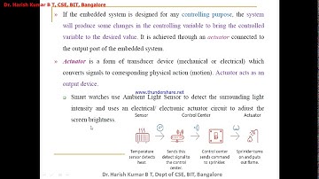 Sensors and Actuators 1 of 2