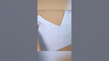 Cách may áo cổ tim #kythuatmayva #hocmayva #sewingideas #sewing #meomayva #thuthuatmayva #sewingtips