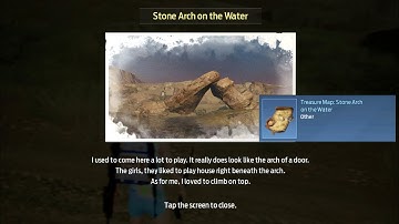 Koller Mines Treasure Map: Stone Arch on the Water