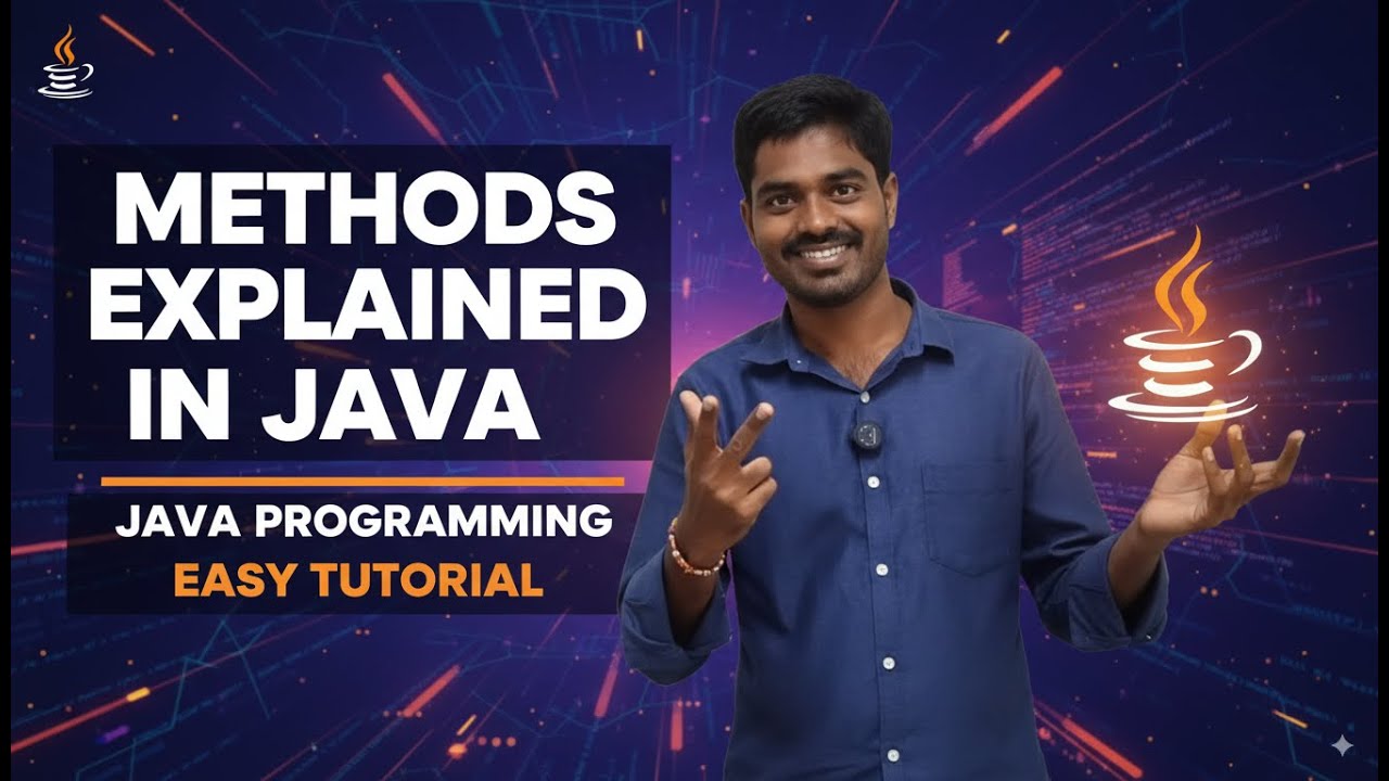 Methods in Java Explained | Easy Java Programming Tutorial! - YouTube