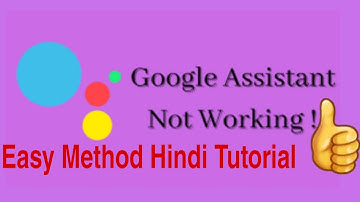 OK Google not working | Google assistant not working ( Fixed ) hindi Tutorial || Easy Method ||
