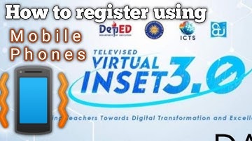 How to Register in VINSET 3.0 using your Mobile Phone