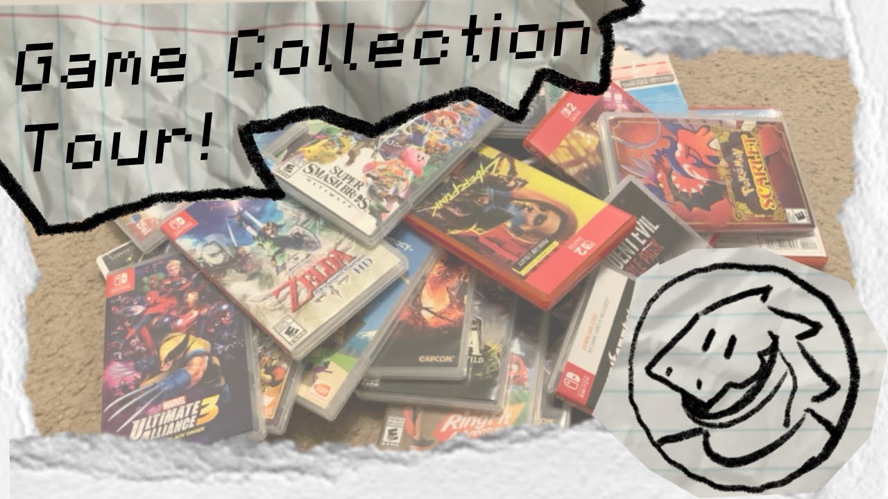 Lizard Extras | Nintendo Switch and Wii Game Collection Tour! (Fixed Audio)