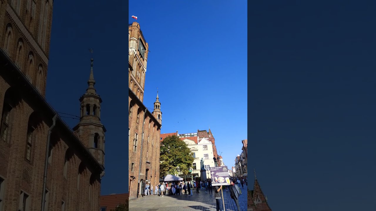 The Old Town Hall in Toruń (Ratusz Staromiejski) dates back to the 13th century