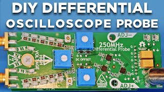 How to Make a DIY Differential Oscilloscope Probe