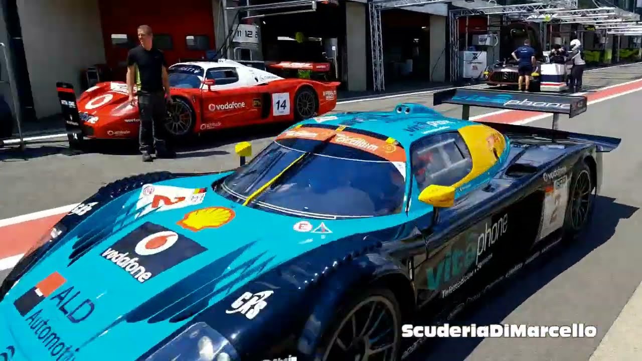 3 x Maserati MC12 GT1 Spa Francorchamps 2024 Pure Sound and Loud