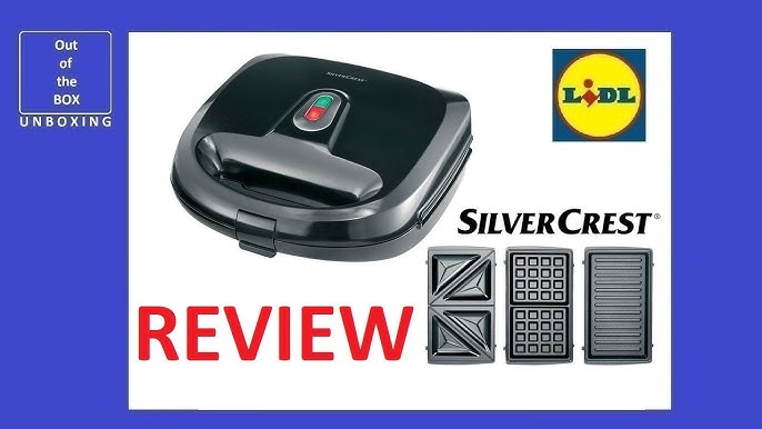 Sandwich Toaster SilverCrest - YouTube