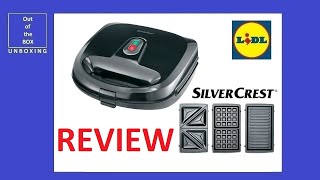 - Toaster 1 3 SSMW D1 YouTube 750 REVIEW (Lidl in Sandwich Silvercrest 750W)