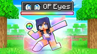 Minecraft But There Are Custom OP EYES!