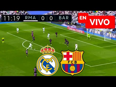 видео: 🔴 Real Madrid 3 - 2 Barcelona EN VIVO / Liga Española