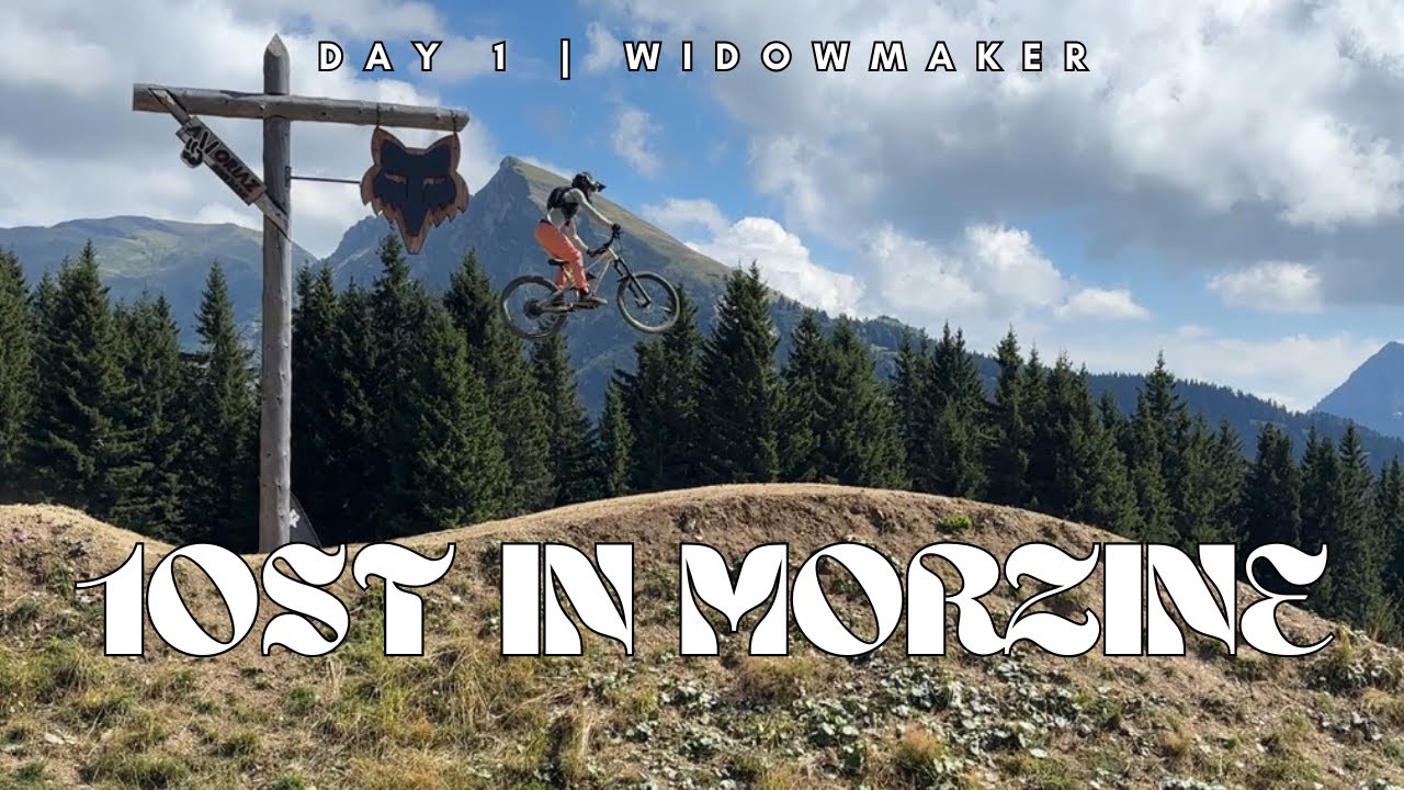 Super Morzine's WIDOWMAKER was Terrifying - 10ST in Morzine Day 1
