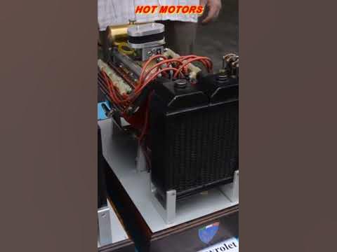 МИНИАТЮРНЫЙ ДВС V8 #shorts - YouTube