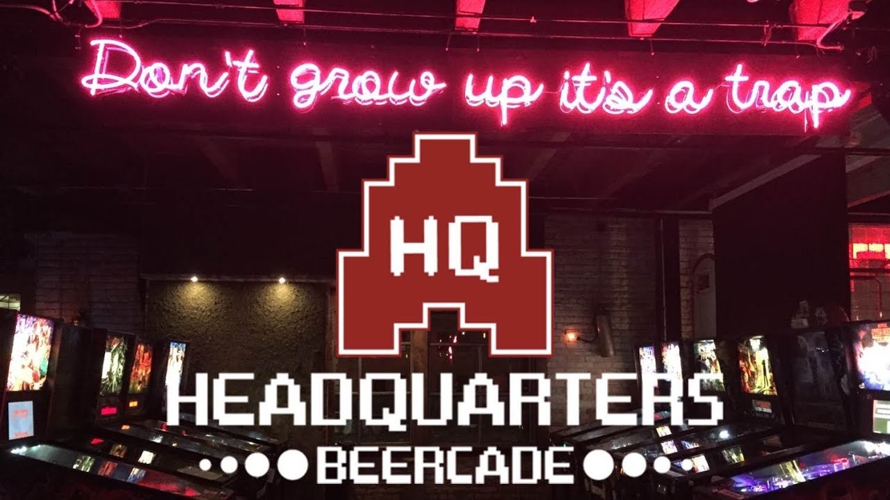 Headquarters Beercade Chicago, Illinois Retro Arcade Games