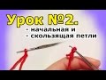 Уроки для начинающих. Урок 2.  Начальная и скользящая петли.