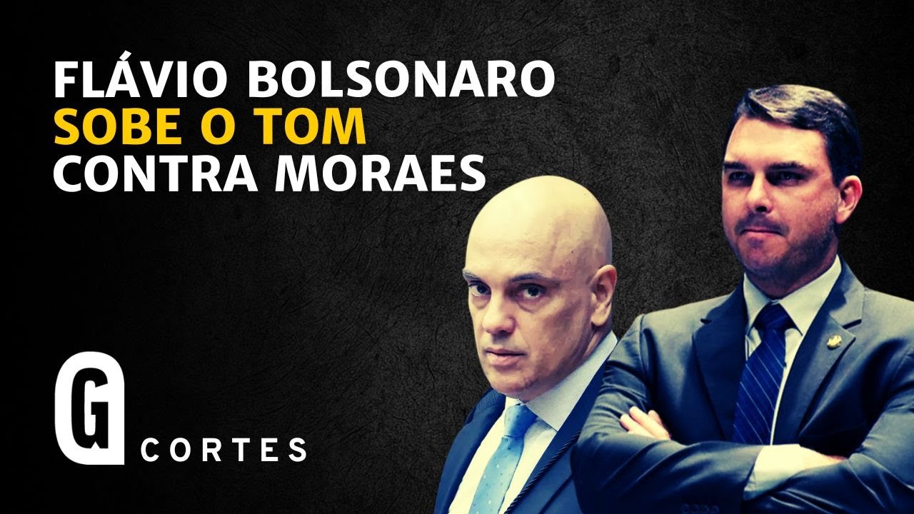 Flávio Bolsonaro solta o verbo contra Moraes: "uma pessoa asquerosa" / CAFÉ COM A GAZETA