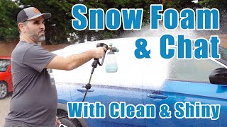 Snow Foam & Chat With Clean & Shiny by The Detailing Space 1,239 views 6 months ago 4 minutes, 28 seconds