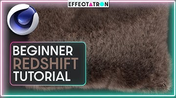 Create Fur - Introduction Tutorial for Redshift in Cinema 4D R26  - Principled Hair Shader