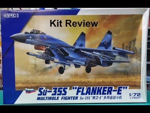 1/72 GWH Su-35S Flanker-E Kit Review