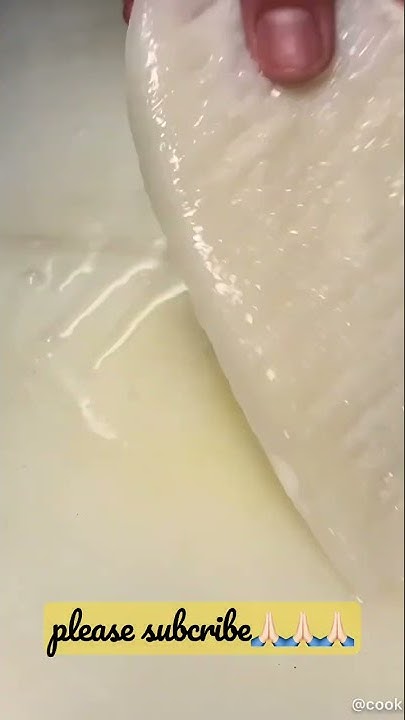 how to cut squid like restaurant style - YouTube