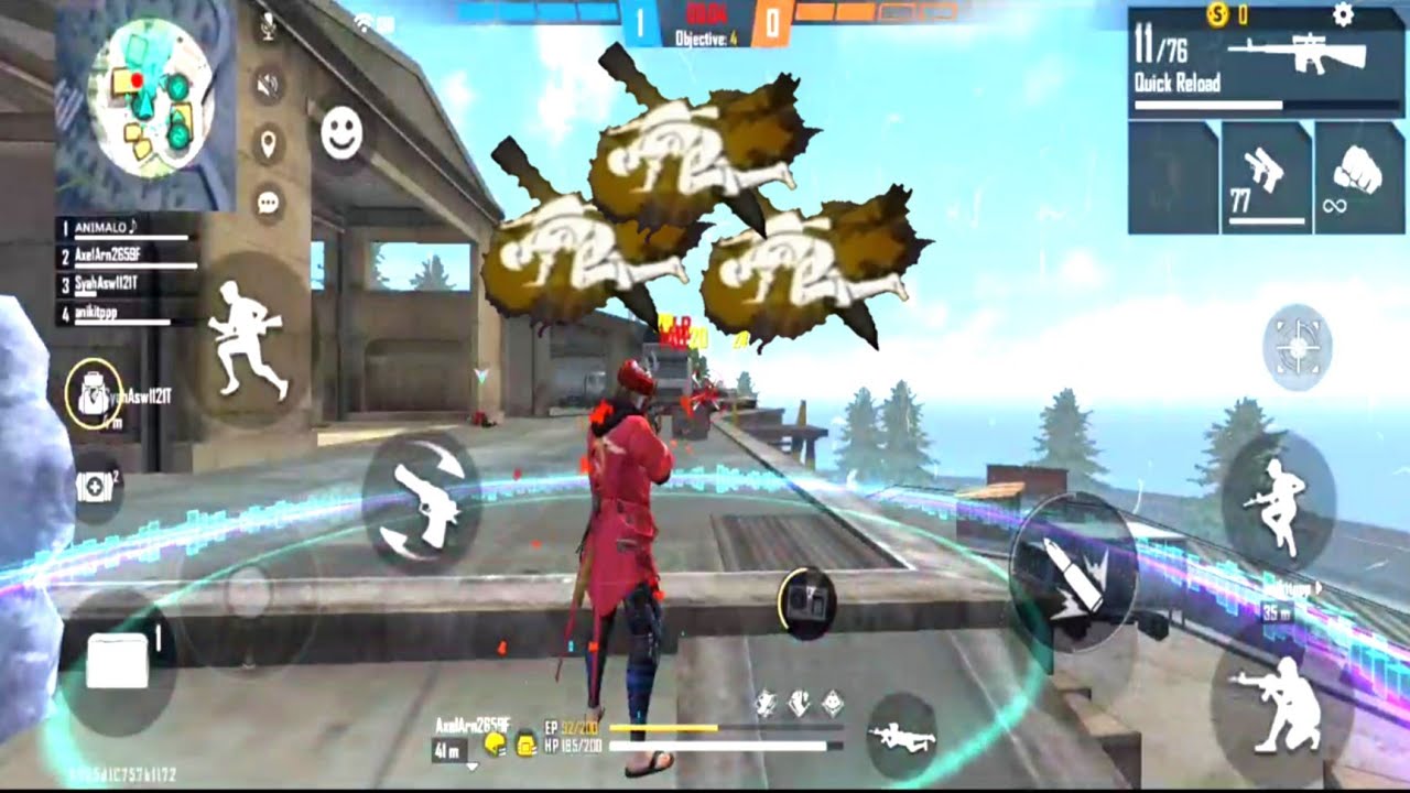 Garena Free Fire Clash Squad Ranked | Op Gameplay | All Rendom Player ...