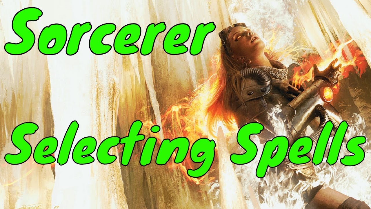 D&D (5e): Selecting the Best Sorcerer Spells - YouTube