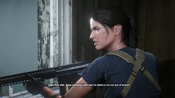 The Evil Within 2 - Chapter 10: Sebastian Castellanos Meets Esmeralda Torres Fighting Lost Cutscene