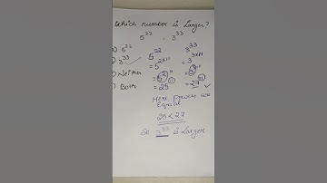 Finding larger numbers trick; have u seen these type of problems in exam?