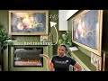 Diy frame tv  creating a moment by the fireplace  2024 guest room makeover  house to home update