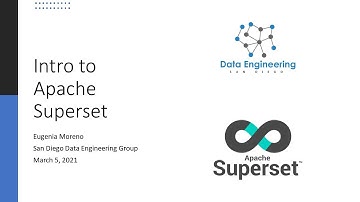 Intro to Apache Superset with Engenia Moreno