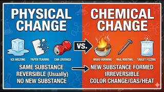 Understanding Physical and Chemical Changes 🔬 | Best for students | #keynote #science #MacBook #neo