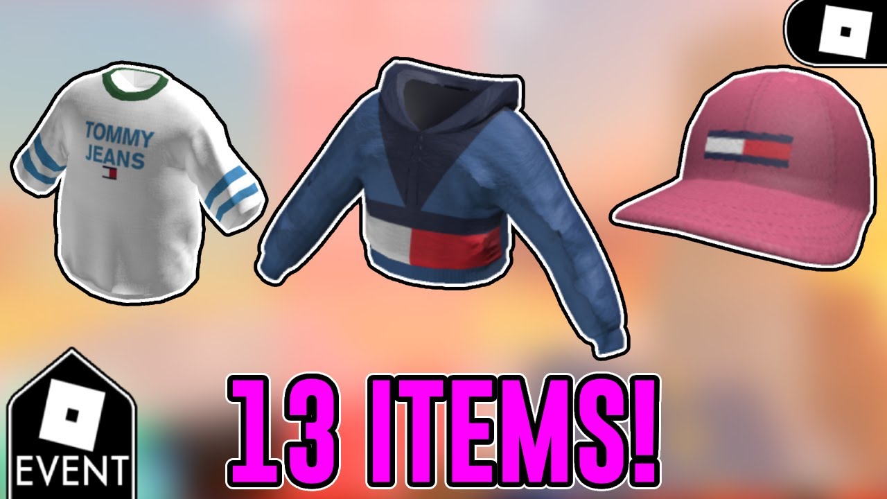 FREE ACCESSORIES! HOW TO GET 13X TOMMY HILFIGER ITEMS! (ROBLOX Tommy Play  Event) 