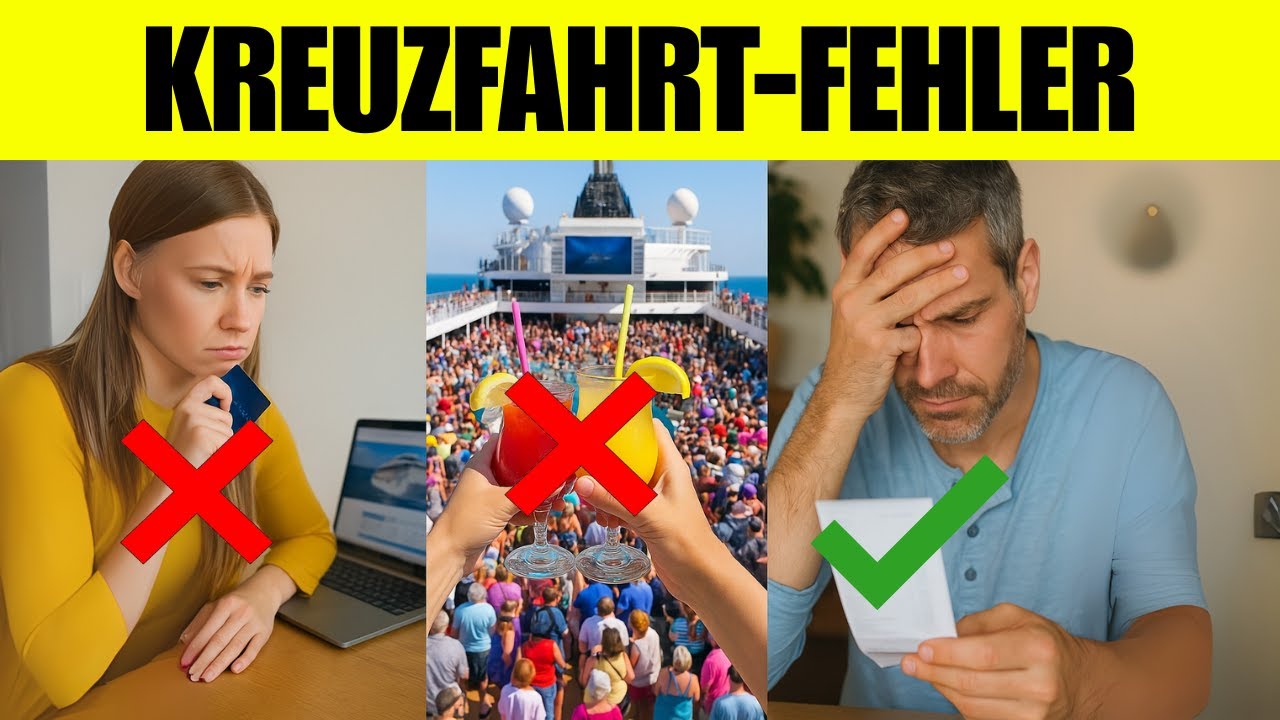 Die 7 GRÖSSTEN IRRTÜMER Von Erstkreuzfahrern!
