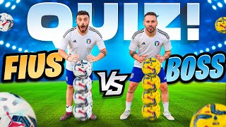 ❓ QUANTE NE SAI SUL CALCIO vs @IlBossdelFreestyle ⚽