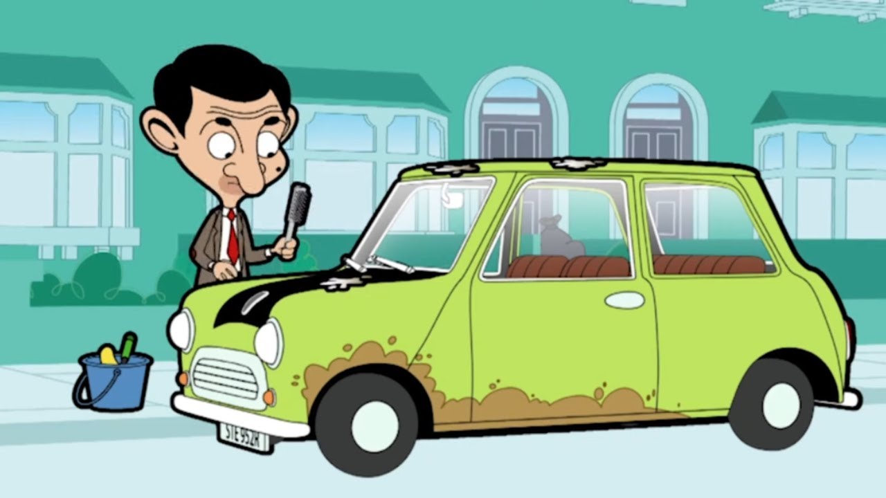 Dirty Car 🚙 | Mr Bean | Cartoons for Kids | WildBrain Kids - YouTube