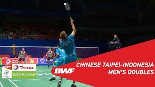 QF | MD | LEE\/WANG (TPE) vs GIDEON\/SUKAMULJO (INA) | BWF 2019