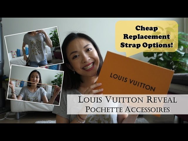 Reveal, LV Pochette Accessoires with Replacement Straps