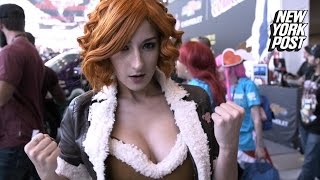 I'm a sexy cosplayer, stop harassing me