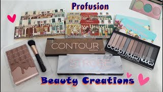 Beauty Creations, Chocolate Bar, Kleancolor, Profusion!! PARTE 4